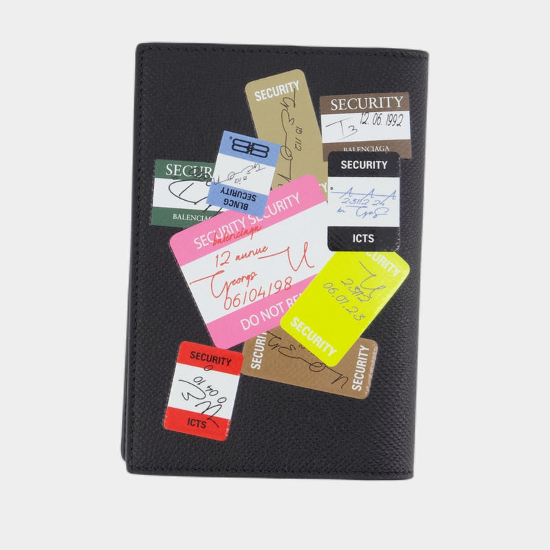 Passeport Holder - Balenciaga - Leather - Multicolor