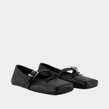 Bel Air Ballerinas - Balenciaga - Leather - Black