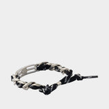 Bb Icon Lace Bracelet - Balenciaga - Metal - Black