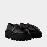 Loafers - Alexander McQueen - Leather - Black