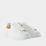 Oversized Sneakers - Alexander McQueen - Leather - Brown