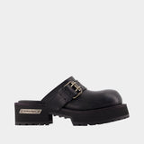 Venom mules - Balenciaga - Leather - Black