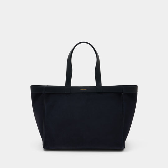 Medium Rio Shopper Bag - ANINE BING - Leather - Blue