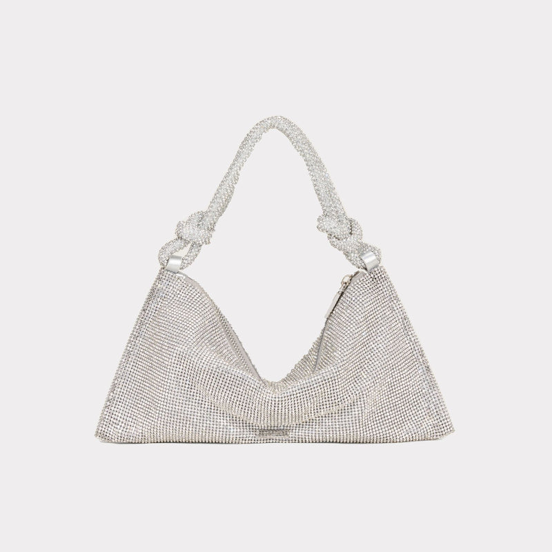 Hera Nano Shoulder Hobo Bag - Cult Gaia -  - Strass