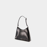 Linda Shoulder Bag - Staud - Leather - Black