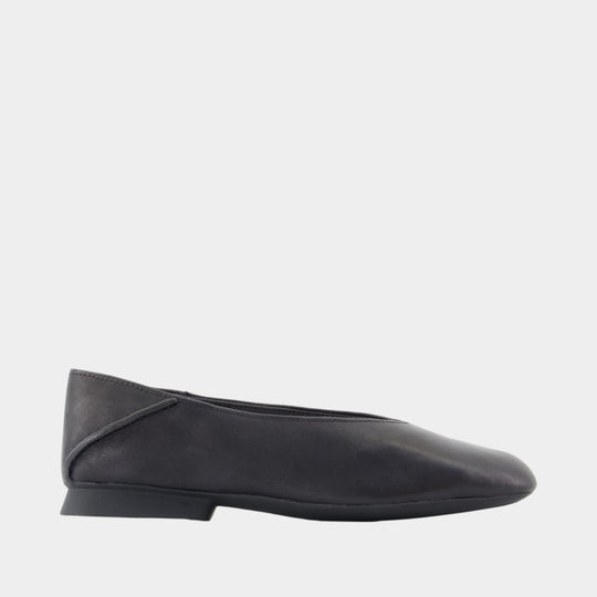 Casimyra Ry Ballerinas - Camper - Leather - Black