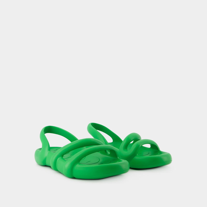 Kobarah Flat Topaz Sandals - Camper - Synthetic - Green