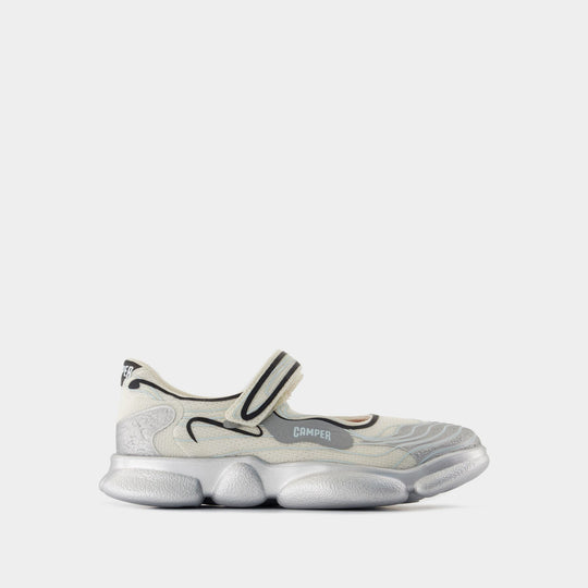 Karst Sneakers - Camper - Synthetic - Silver