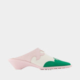 Gobi Mules - Camper - Leather - Pink