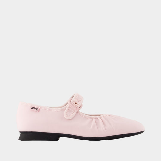 Aura Ballerinas - Camper - Synthetic - Pink
