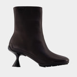 Gobi ankle boots - Camper - Leather - Black