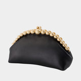 Una Clutch - Cult Gaia - Leather - Black