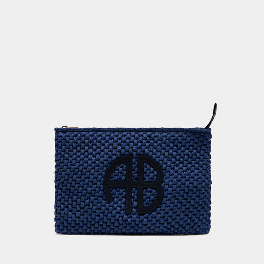 Rio Clutch Bag - ANINE BING - Synthetic - Blue