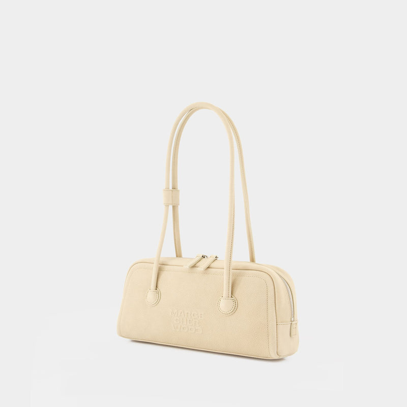 Soft Baguette Shoulder Bag - Margesherwood - Leather - Yellow