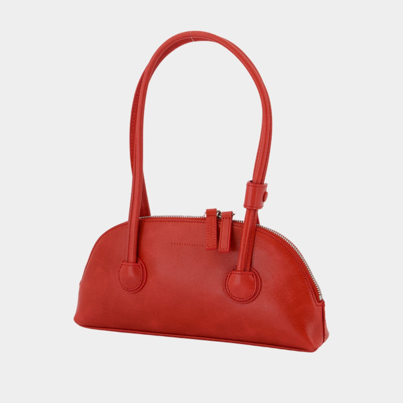 Bessette Shoulder Bag - Margesherwood - Leather - Red