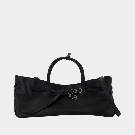 Grandma Used Crossbody - Margesherwood - Leather - Black