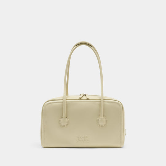 Soft Boston Shoulder Bag - Margesherwood - Leather - Yellow
