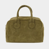 Soft Bowling Bag - Margesherwood - Leather - Khaki