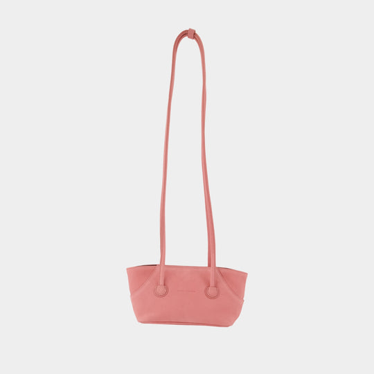 Boat Shoulder Bag - Margesherwood - Leather - Pink