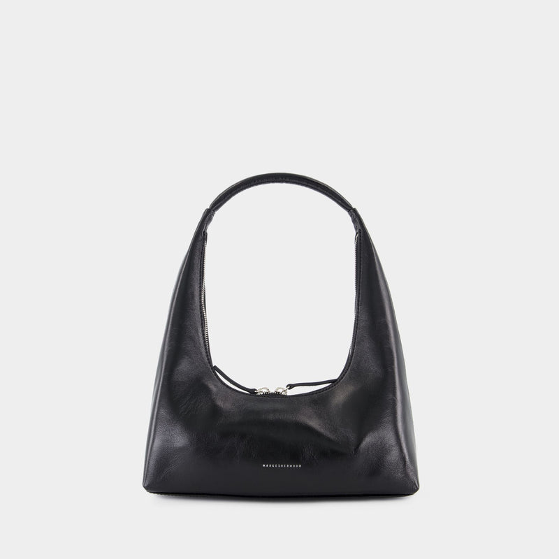 Shoulder Bag - Margesherwood - Leather - Black