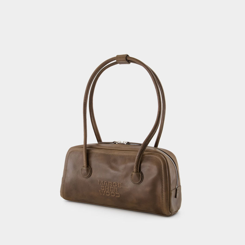 Soft Baguette Shoulder Bag - Margesherwood - Leather - Brown