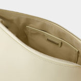 Bean Twee Shoulder Bag - Osoi - Leather - Beige