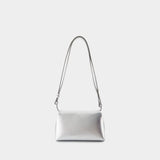 Folder Mini Crossbody - Osoi - Leather - Silver