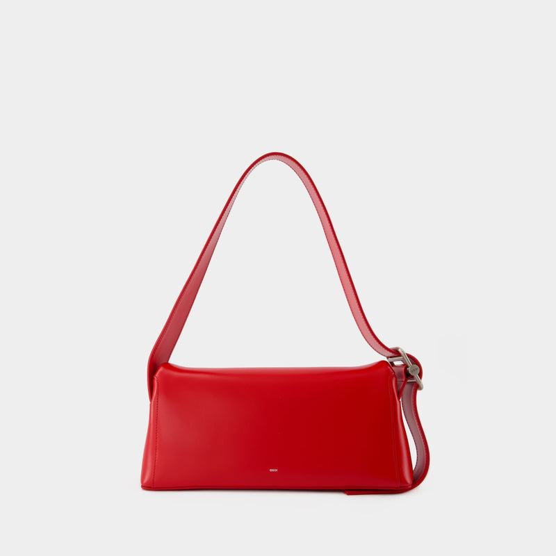 Folder Brot Shoulder Bag - Osoi - Leather - Red