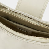 Hobo Brocle Shoulder Bag - Osoi - Leather - Cream