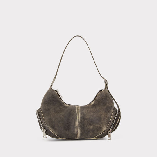 Cargo Shoulder Bag - Osoi - Leather - Brown