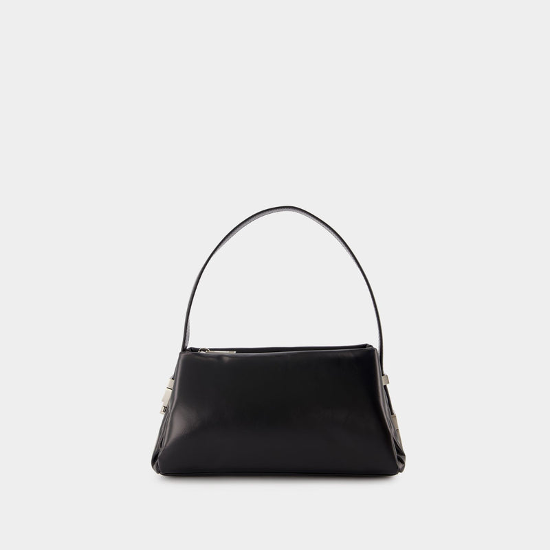 Pillow Mini Shoulder Bag - Osoi - Leather - Black