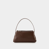 Pillow Mini Shoulder Bag - Osoi - Leather - Choco Brown