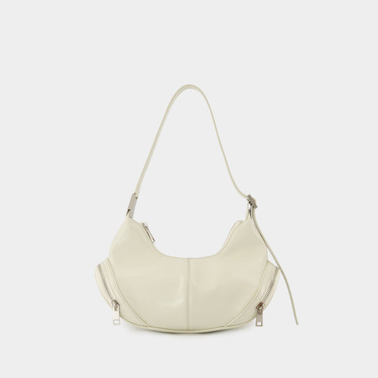 Cargo Shoulder Bag - Osoi - Leather - Cream