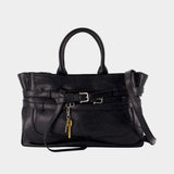 Brocle Handbag - Osoi - Leather - Black