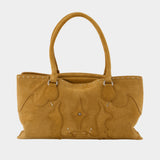 Shell Brot Shopper Bag - Osoi - Leather - Brown