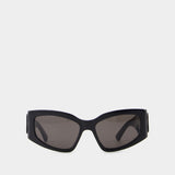 Bb0321s Sunglasses - Balenciaga - Acetate - Black