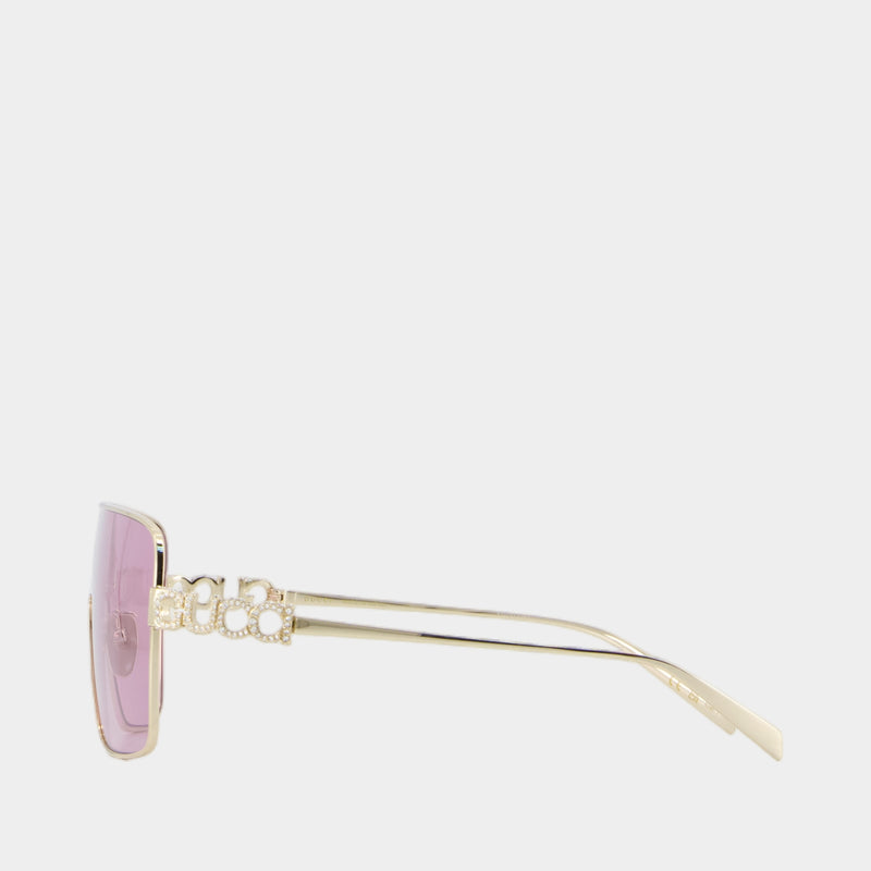 Sl 819 Sunglasses - Saint Laurent - Acetate - Gold