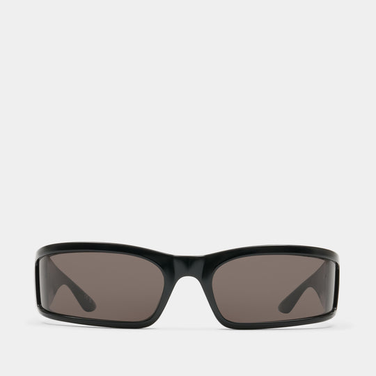 Bb0458s Sunglasses - Balenciaga - Acetate - Black