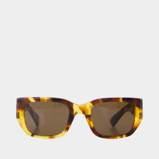 Bv1400s Sunglasses - Bottega Veneta - Acetate - Brown