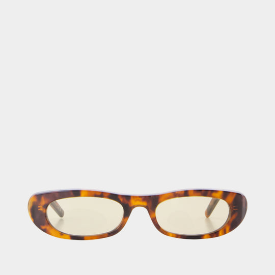 Sl 557 Sunglasses - Saint Laurent - Acetate - Brown