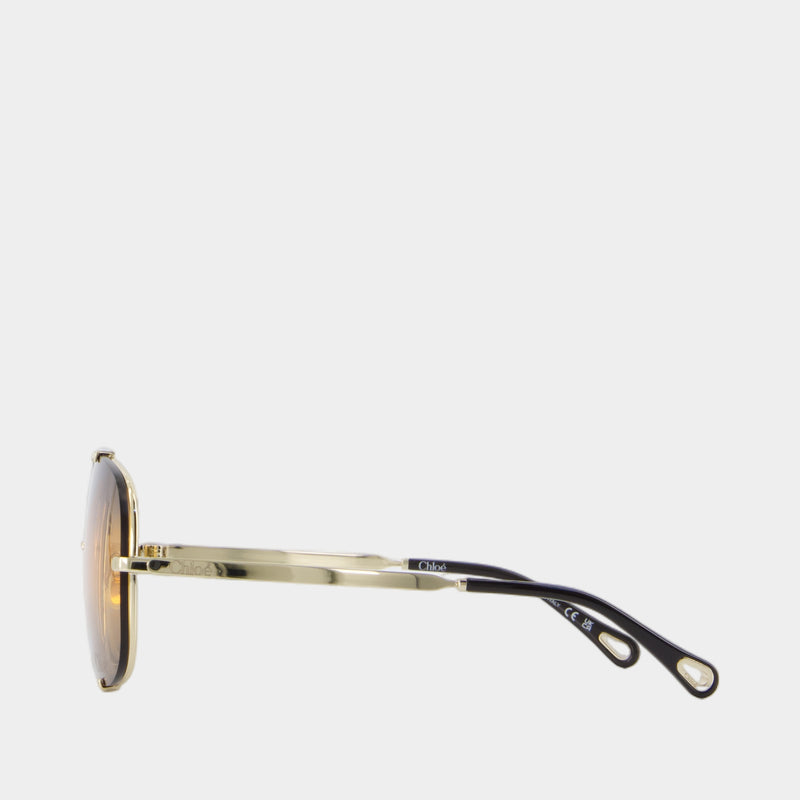 Ch0348s Sunglasses - Chloé - Acetate - Gold