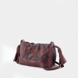 Cloud 91 Small Clutch Bag - Zimmermann - Leather - Bordeaux
