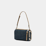 The Snapshot Shoulder Bag - Marc Jacobs - Cotton - Blue