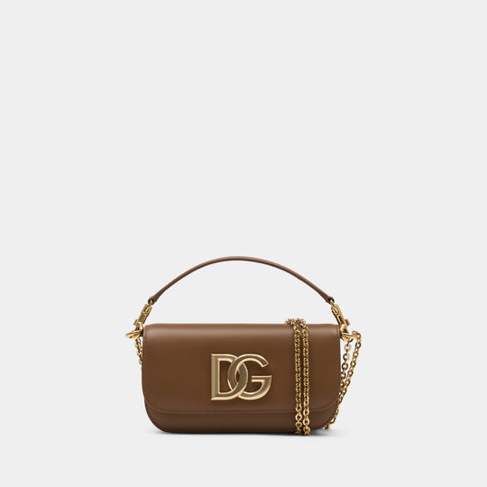 Vitello Liscio Oro Purse - Dolce&Gabbana - Leather - Brown