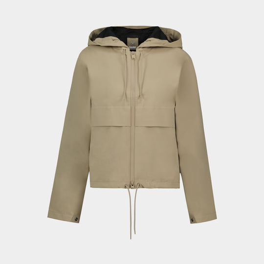 Suva Hardshell W3 Jacket - RAINS - Synthetic - Beige