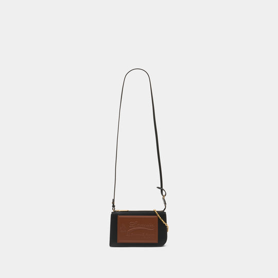 Compagnon Shoulder Bag - Lanvin - Leather - Brown