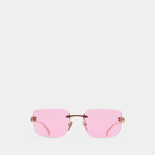 Gg2038s Sunglasses - Gucci - Metal - Gold