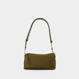 Marcel Shoulder Bag - AMI Paris - Nylon - Khaki