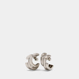 Saint Germain Earrings - Balenciaga - Metal - Silver