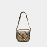 Ll Small B Clip Messenger Crossbody - Burberry - Synthetic - Multicolor